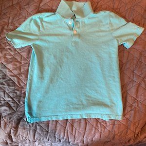 light blue polo shirt used once